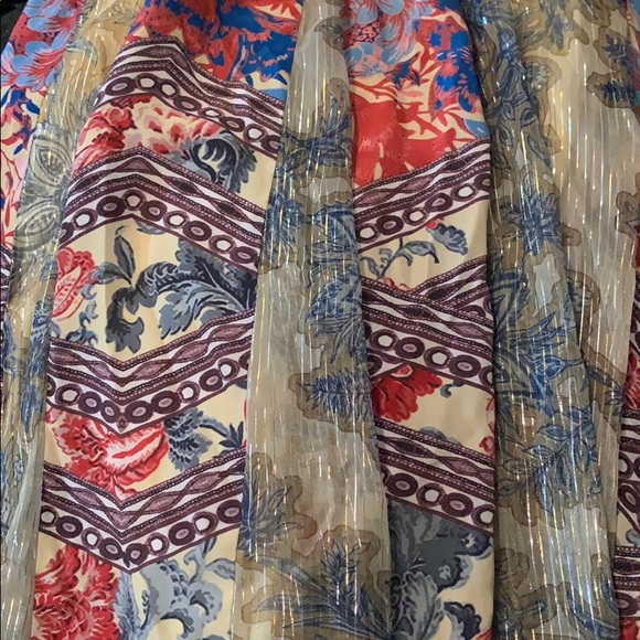 🆕NWT sz XS-S Anthropologie boho maxi skirt - Picture 5 of 8